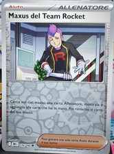 Carta Pokémon Maxus Del Team Rocket Reverse Rivali Predestinati Ita 176/182