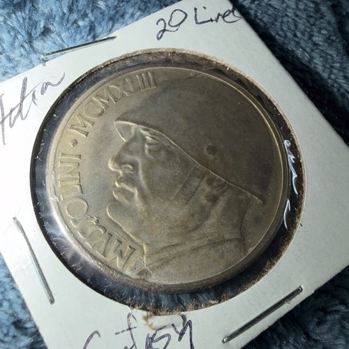 1943 italia lire - italia, 20