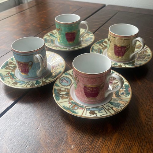 Gucci roma demitasse set 4 - roma, di
