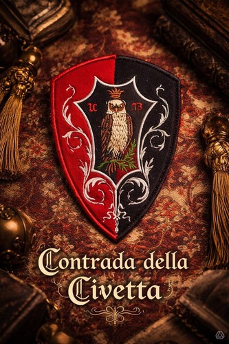 Palio siena patch - palio,