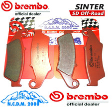 4 PASTIGLIE FRENO BREMBO SD