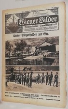 WIENER BILDER rivista FLIEGERHELDEN n.38 1916 guerra aviazione aerei