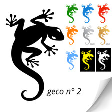 Adesivo Geco, portafortuna