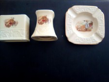 set da scrivania in ceramica inglese