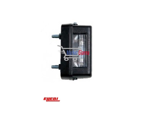 Fanale targa rimorchi - targa,