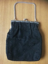 ANTICA BORSA SERA ANNI 50 NERA