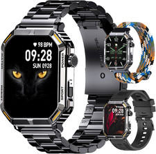 3 in 1 Smartwatch Uomo Con 3