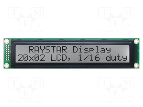 Display 20x2 lcd nero - display, led