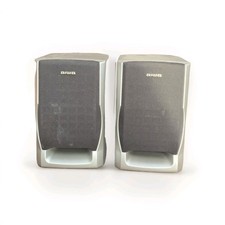 Altoparlanti AIWA Book Shelf 7x6x9,5 Silver ottime condizioni perfettamente funzionanti