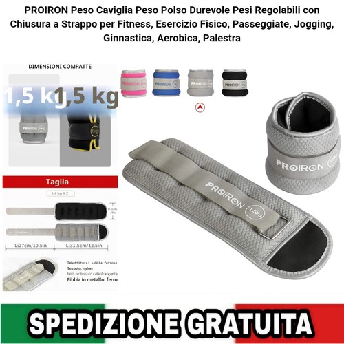Pesi caviglia polso regolabili - polso,