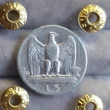 5 LIRE DEL 1926 AQUILOTTO -