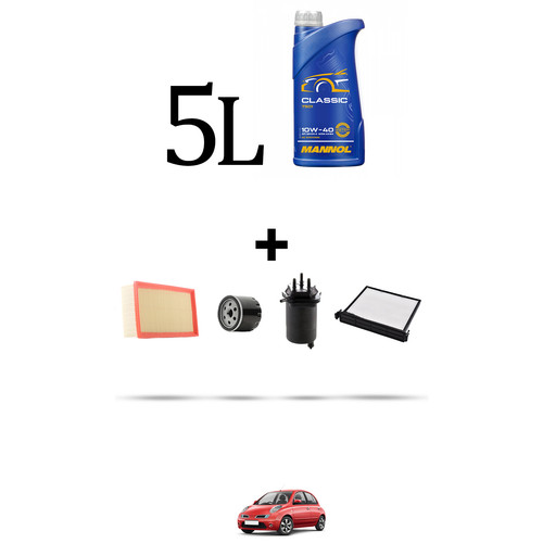 Hoffcar kit tagliando filtri - 4,