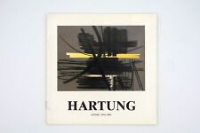 HANS HARTUNG - Opere 1950 - 1960 - Galleria Seno - 1987 - 20 pag.