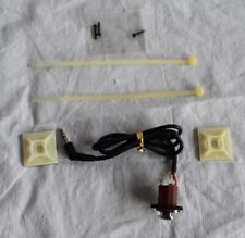 SX end pin ingresso jack con perno completo per assemblaggio x chitarra e basso