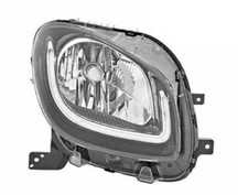 COPPIA FARI FANALE PROIETTORE DX+SX H4 LUCE DIURNA A LED SMART FORTWO DAL 2014-