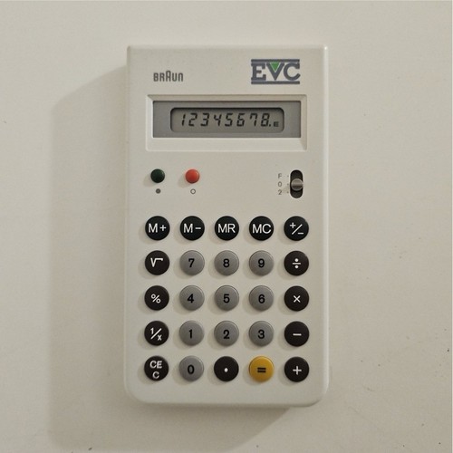 Braun type 4835 calcolatrice - type,