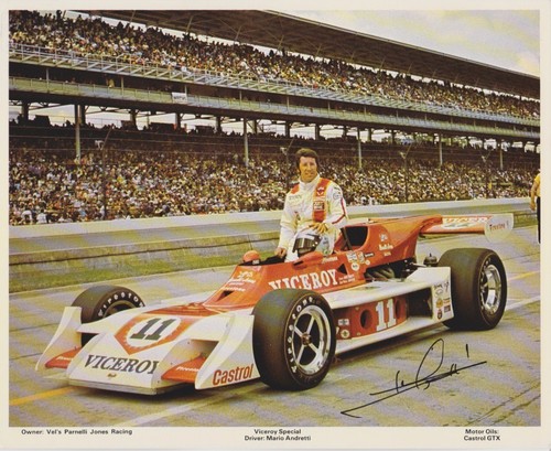 1973 mario andretti firmato - 1973,