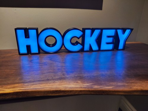 Insegna luminosa led hockey