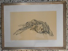 RENATO GUTTUSO LITOGRAFIA NATURA MORTA CARCIOFO FIRMATA E NUMERATA NO SPEDIZIONE