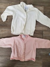 Cardigan e blusa in velluto a