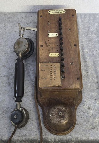 Antico telefono storico - antico, da