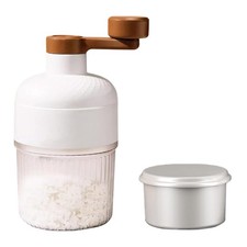 Macchina per il ghiaccio tritaghiaccio manuale,macchina cono neve casa portatile Ice9620