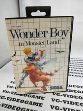 WONDER BOY IN MONSTER LAND , SEGA MASTER SYSTEM, NO LIBRETTO