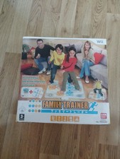 Nintendo Wii Family Trainer Completa di Scatola XMAS FREEPOST BUONE CONDIZIONI
