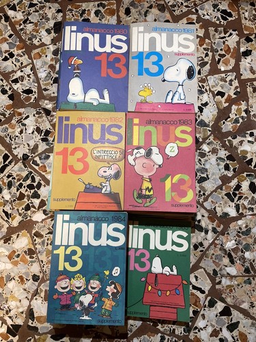 Fumetti linus annate - linus,