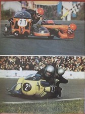 SIDECAR MOTO GP MONDIALE BMW ENCICLOPEDIA MILLERUOTE 1973