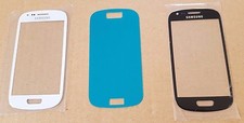 Samsung Galaxy S3 mini schermo di ricambio vetro esterno obiettivo LCD originale SIII OEM