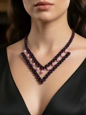 Collana choker artigianale - collana,