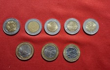 Lotto Monete Lira Italiana Lire 500 E Lire 1.000