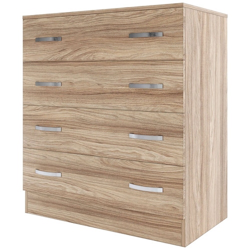 Cassettiera legno 4 - legno,