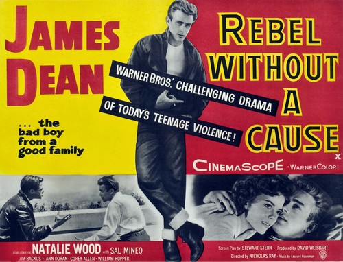 Poster film vintage ribelle - film,