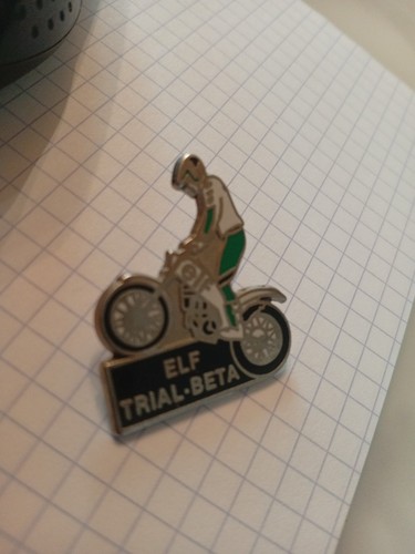 Pins moto elf trial beta - trial, zamac