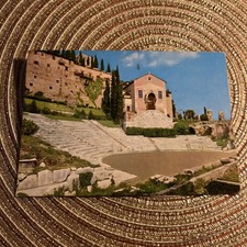 CARTOLINA COLORI COLLEZIONE VERONA TEATRO ROMANO 