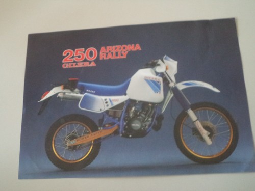 Vecchio volantino moto gilera - vecchio,