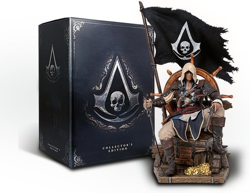 Assassin creed black - black, flag
