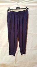 Pantalone Donna Blu/nero Tg S Zara Basic