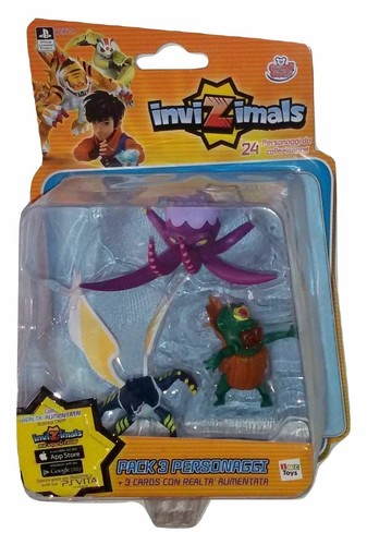 Invizimals set figures - set, 3
