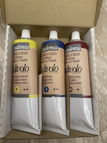 Colori olio divolo serie - colori,