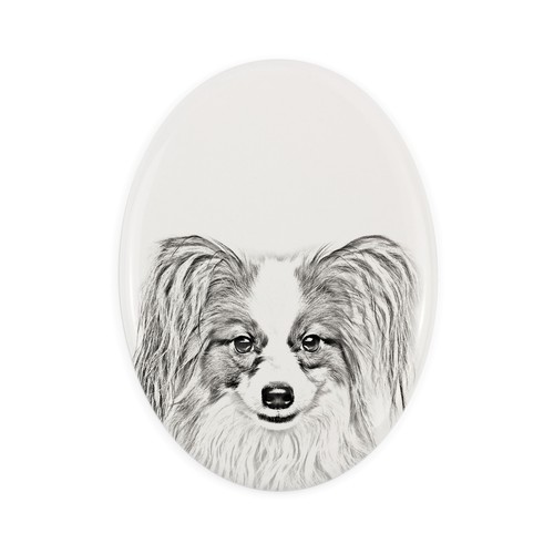 Papillon lapide con foto - , di