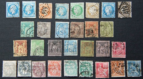 Francia 1853 900 raro - 1853-900, set