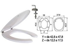 Sedile termoindurente - wc,