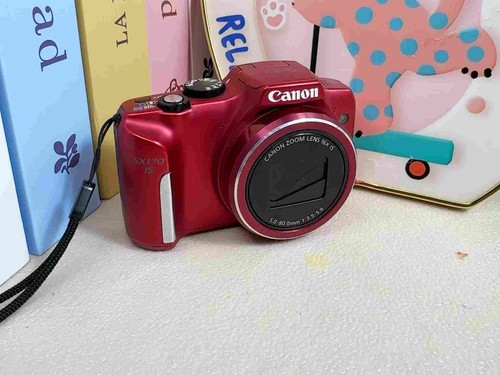 Canon powershot sx170 rosso - is,