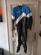 motorcycle suit dainese autographed by Valentino Rossi and Giacomo Agostini