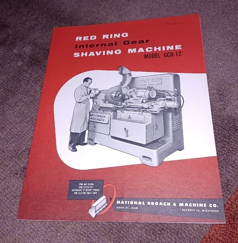 1955 national broach machine - 1955,