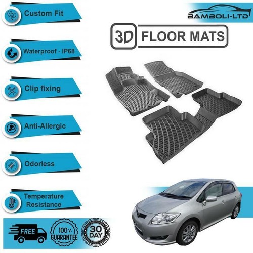 Molded interior car floor - 3d,