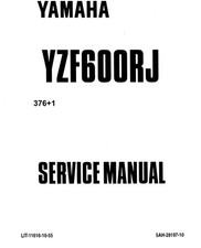 MANUALE OFFICINA REVISIONE RIPARAZIONE PDF YAMAHA YZF-600